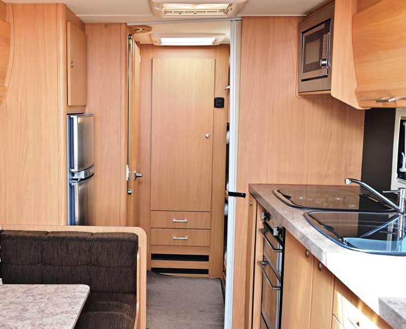 Elddis Crusader Kitchen